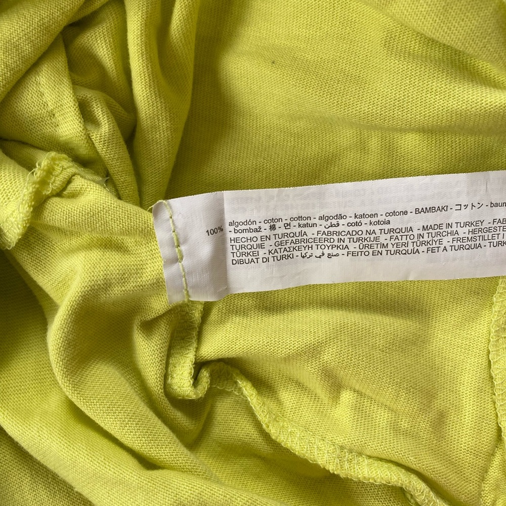 Zara Lime Green Tiered Spaghetti-Strap Dress for Girls - Picture 5 of 5